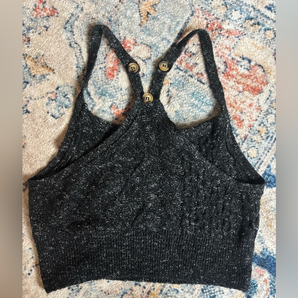 Free People Knit Crop Top - Picture 4 of 7